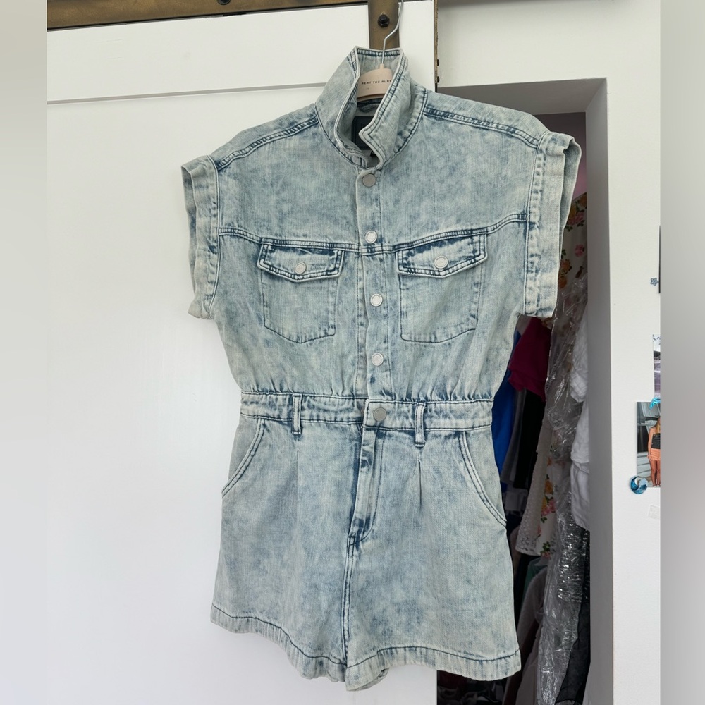 Blank NYC denim romper